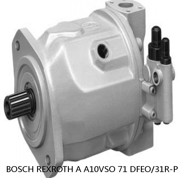 A A10VSO 71 DFEO/31R-PPA12KB4-SO487 BOSCH REXROTH A10VSO VARIABLE DISPLACEMENT PUMPS
