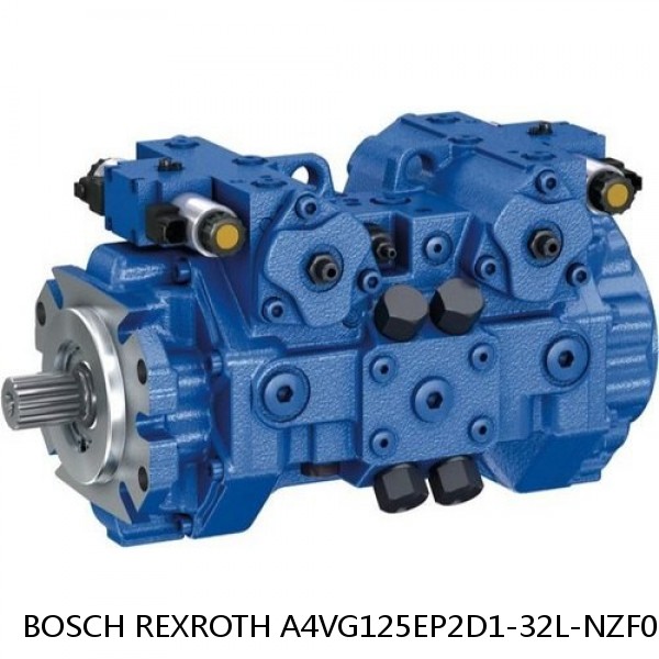 A4VG125EP2D1-32L-NZF02F021FH BOSCH REXROTH A4VG VARIABLE DISPLACEMENT PUMPS