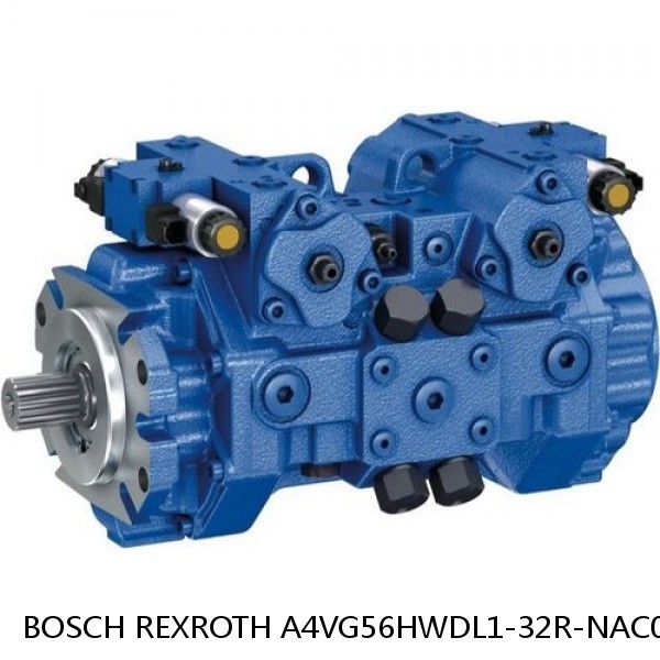 A4VG56HWDL1-32R-NAC02F045S-S BOSCH REXROTH A4VG VARIABLE DISPLACEMENT PUMPS