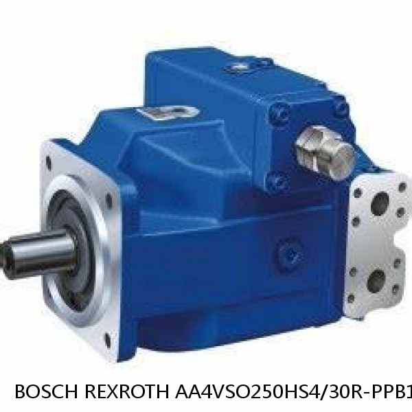 AA4VSO250HS4/30R-PPB13N BOSCH REXROTH A4VSO VARIABLE DISPLACEMENT PUMPS