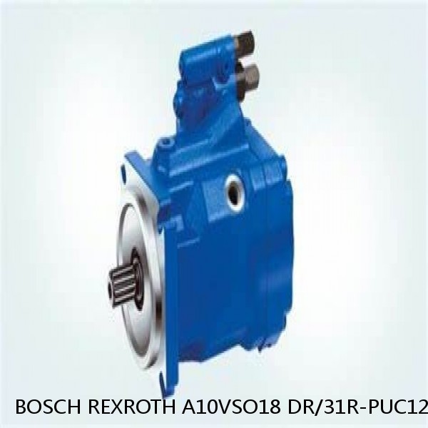 A10VSO18 DR/31R-PUC12N BOSCH REXROTH A10VSO VARIABLE DISPLACEMENT PUMPS