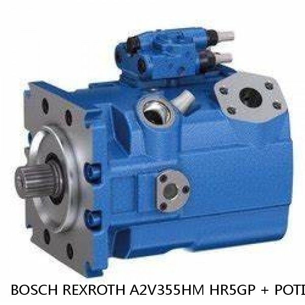 A2V355HM HR5GP + POTI BOSCH REXROTH A2V VARIABLE DISPLACEMENT PUMPS #1 small image