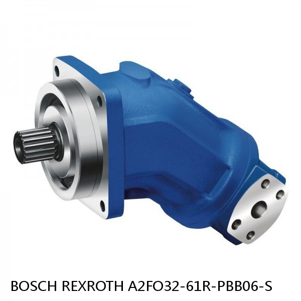 A2FO32-61R-PBB06-S BOSCH REXROTH A2FO FIXED DISPLACEMENT PUMPS