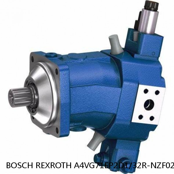 A4VG71EP2D1/32R-NZF02F011D-K BOSCH REXROTH A4VG VARIABLE DISPLACEMENT PUMPS #1 small image