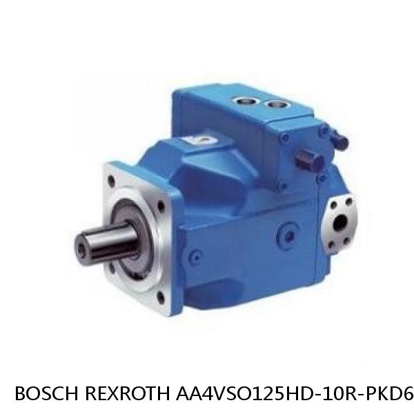 AA4VSO125HD-10R-PKD63N BOSCH REXROTH A4VSO VARIABLE DISPLACEMENT PUMPS