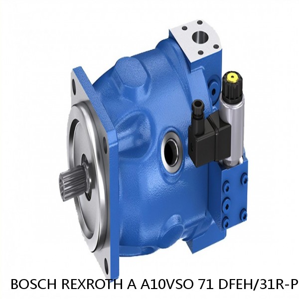 A A10VSO 71 DFEH/31R-PRC12KC3-SO479 BOSCH REXROTH A10VSO VARIABLE DISPLACEMENT PUMPS #1 image