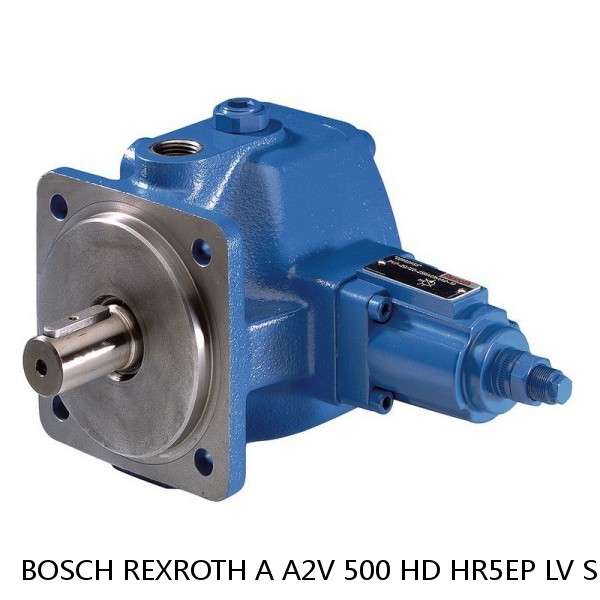 A A2V 500 HD HR5EP LV SEP. ANZEIGE BOSCH REXROTH A2V VARIABLE DISPLACEMENT PUMPS #1 image