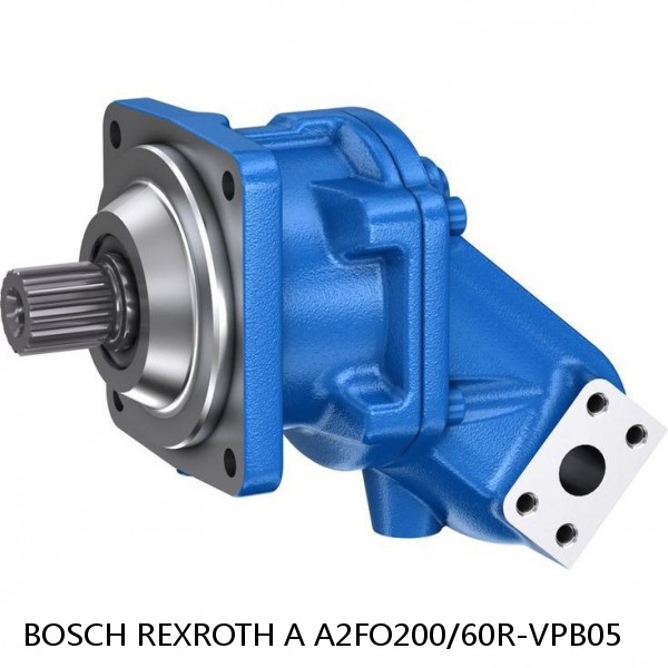 A A2FO200/60R-VPB05 BOSCH REXROTH A2FO FIXED DISPLACEMENT PUMPS #1 image