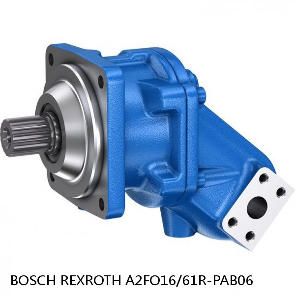 A2FO16/61R-PAB06 BOSCH REXROTH A2FO FIXED DISPLACEMENT PUMPS #1 image