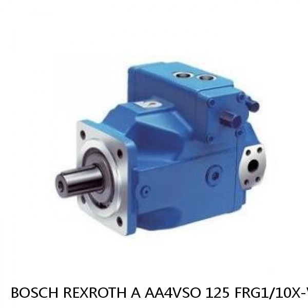 A AA4VSO 125 FRG1/10X-VKD63K02 BOSCH REXROTH A4VSO VARIABLE DISPLACEMENT PUMPS #1 image